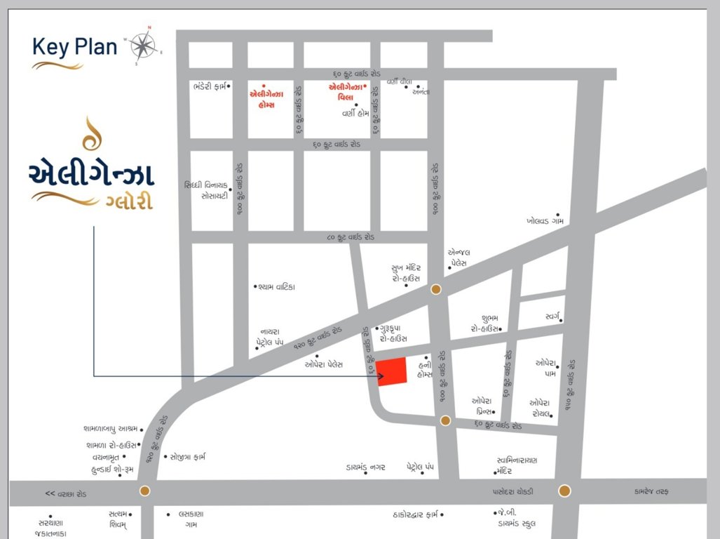  eleganza glory Location Plan