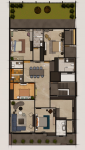  luxury-floors-6 Luxury Floors 6 Cluster Plan from 1st to 4th Floor