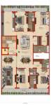  luxury-floors-5 Sagar Luxury Floors 5 Cluster Plan from 1st to 4th Floor