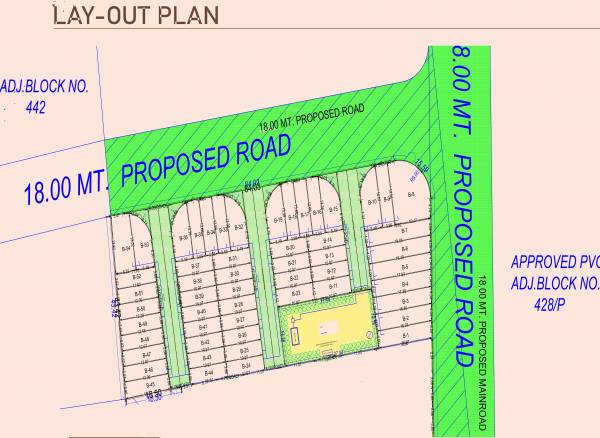 Layout Plan amarnath-residency-1 Layout Plan