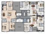 Charan Paradise Cluster Plan for 3rd Floor charan-paradise Charan Paradise Cluster Plan for 3rd Floor