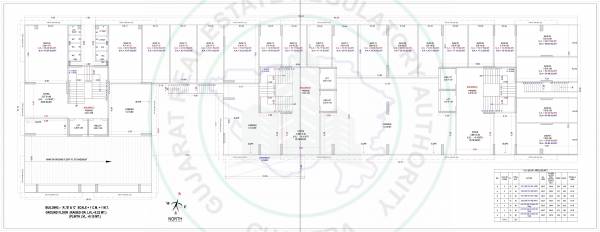  nilkanth-heaven Block A,B,C Cluster Plan for ground Floor