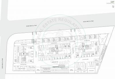  western-luxuria Block A,B,C Cluster Plan For Basement