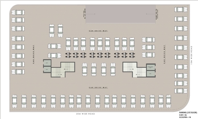  tulip kingdom Tulip Cluster Plan for 1st Floor