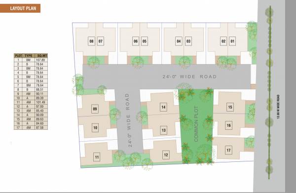  shivam-villa Layout Plan