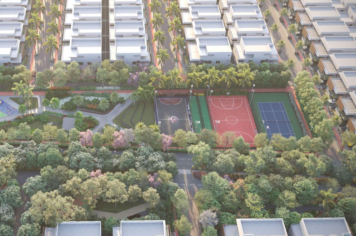  aspire spaces evora villas Basketball Court