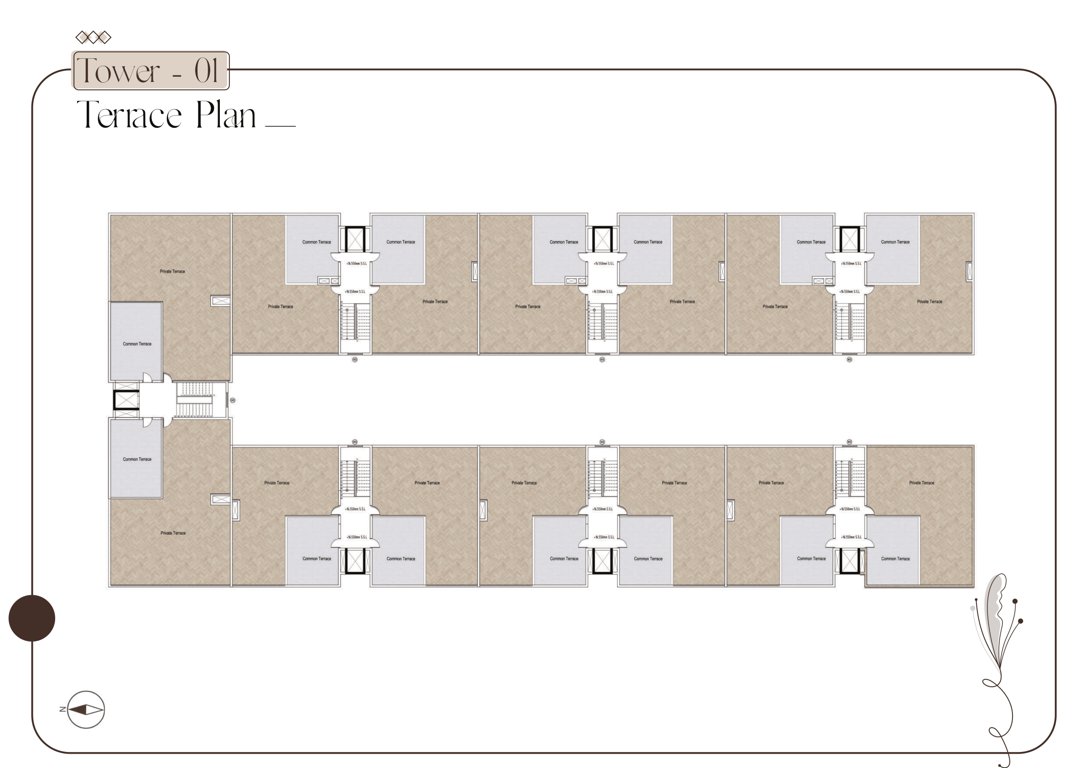  winds of life BLOCK 1 Cluster Plan