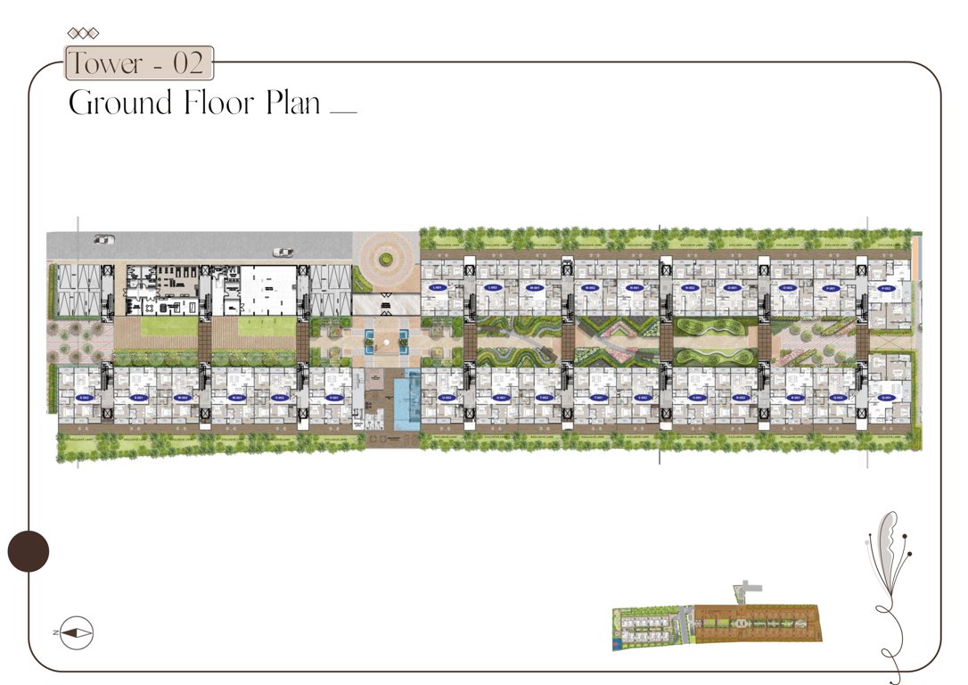 winds of life BLOCK 1 Cluster Plan
