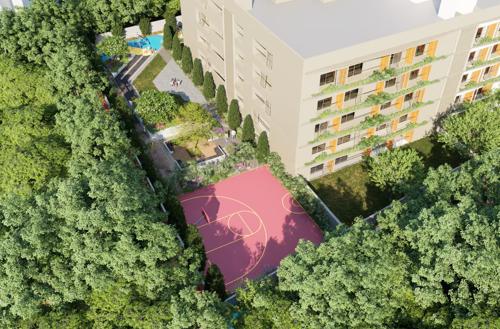  winds-of-life Basketball Court