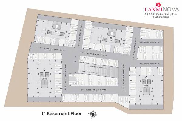  nova Block A,B,C,D Cluster Plan For Basement