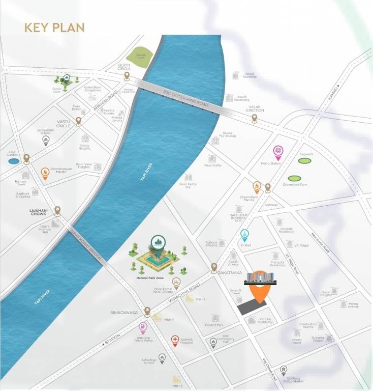  flora park Location Plan