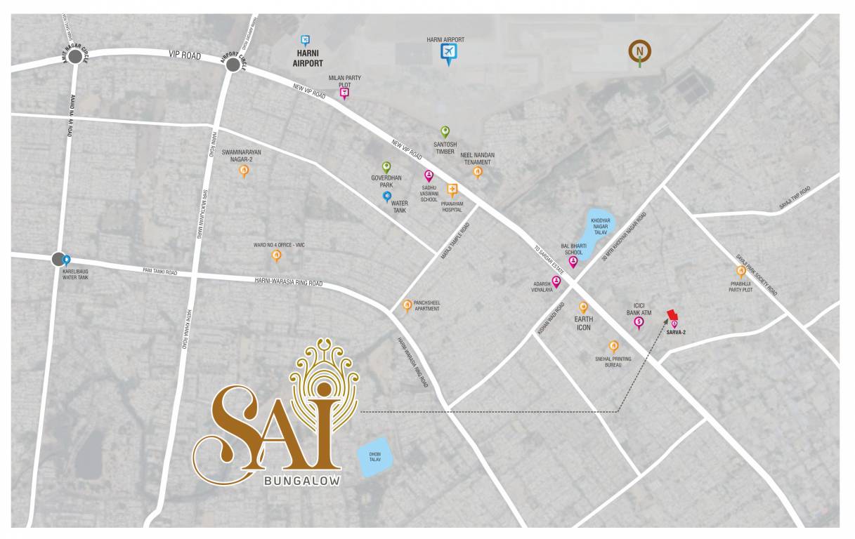 sai bungalow Location Plan