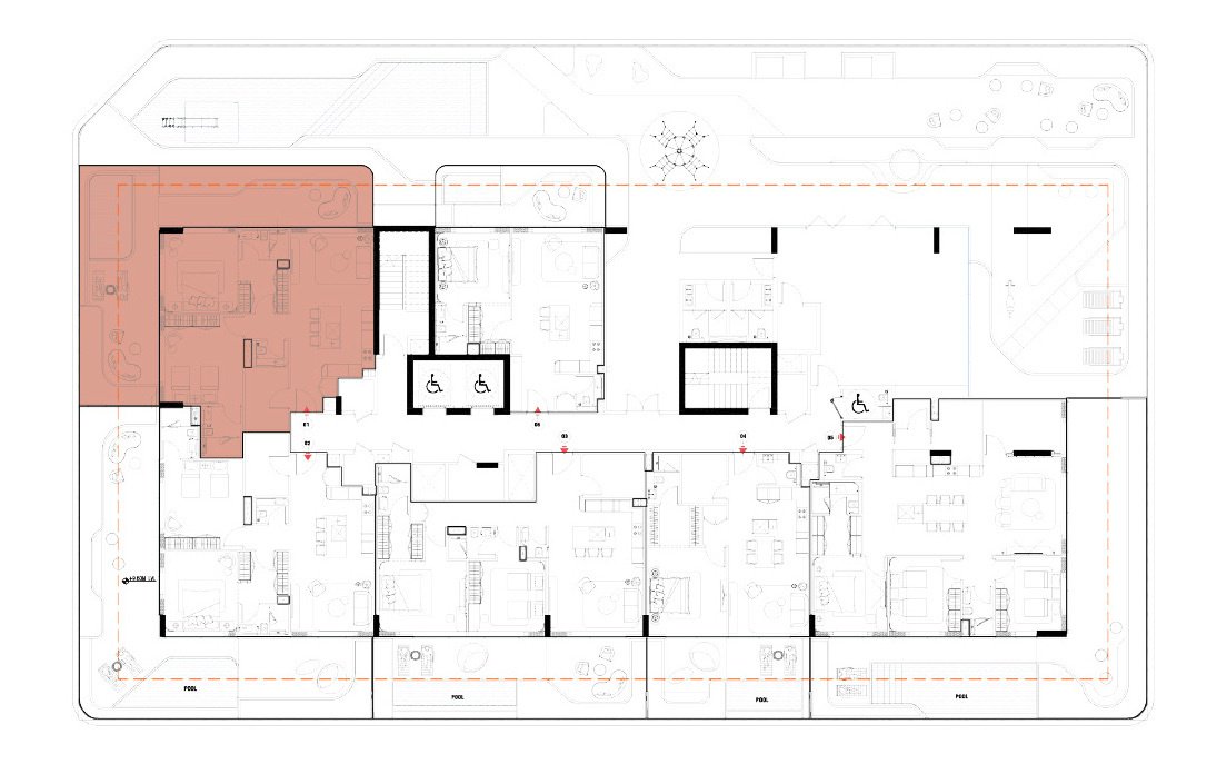 flow residences Cluster Plan Typical Floor