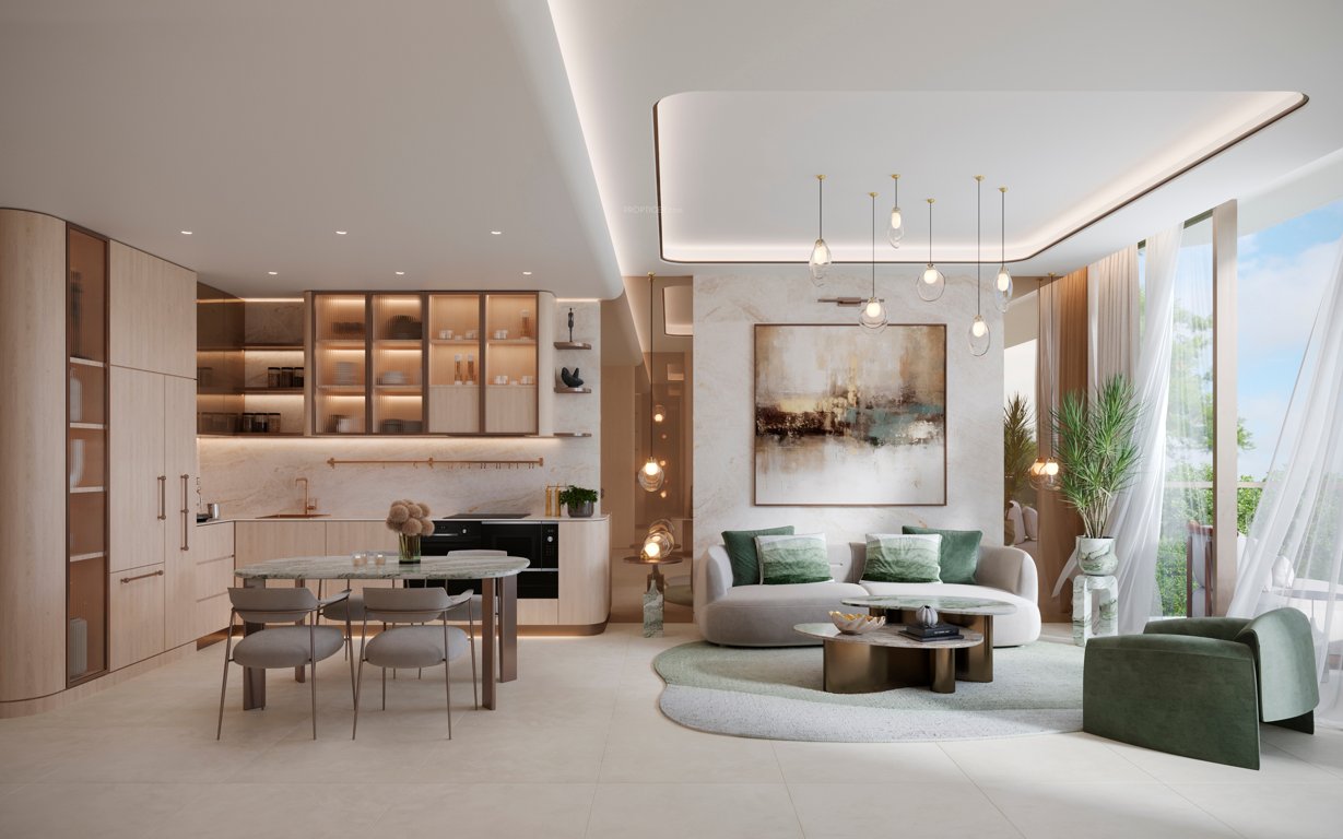 flow residences Living Area