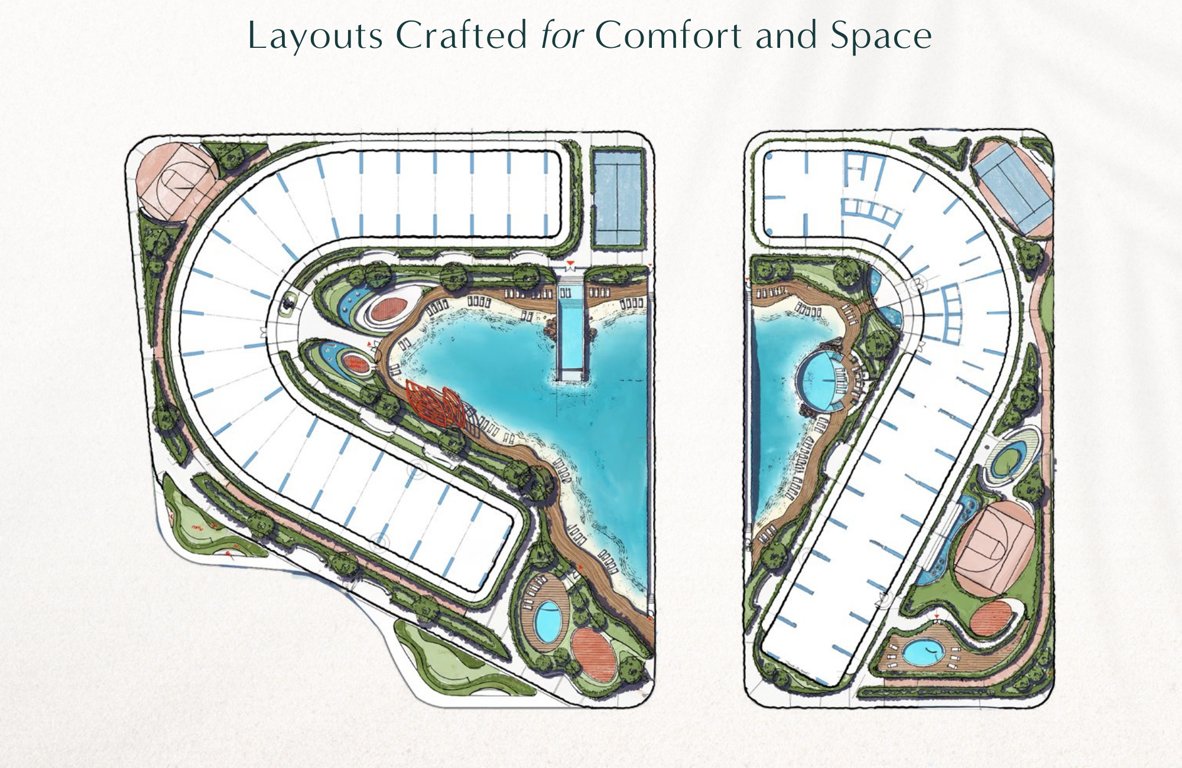  binghatti flare Layout Plan