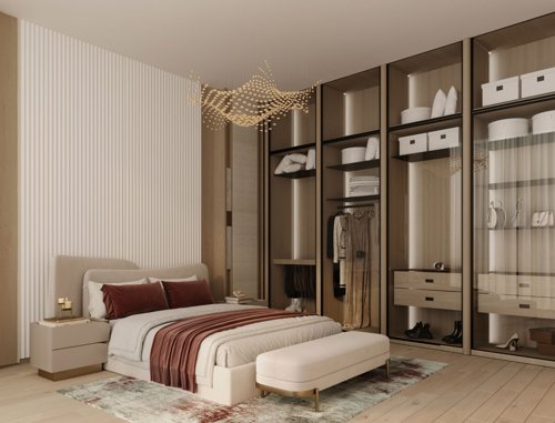  binghatti-flare Bedroom