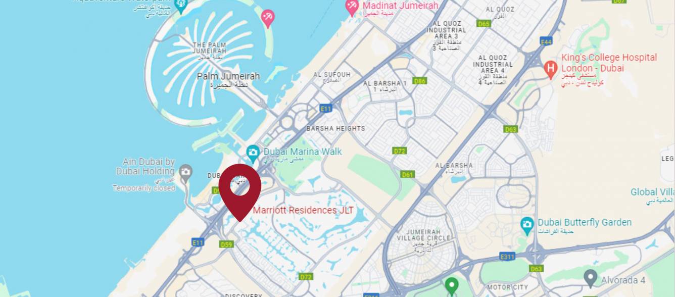  marriott residences Location Plan
