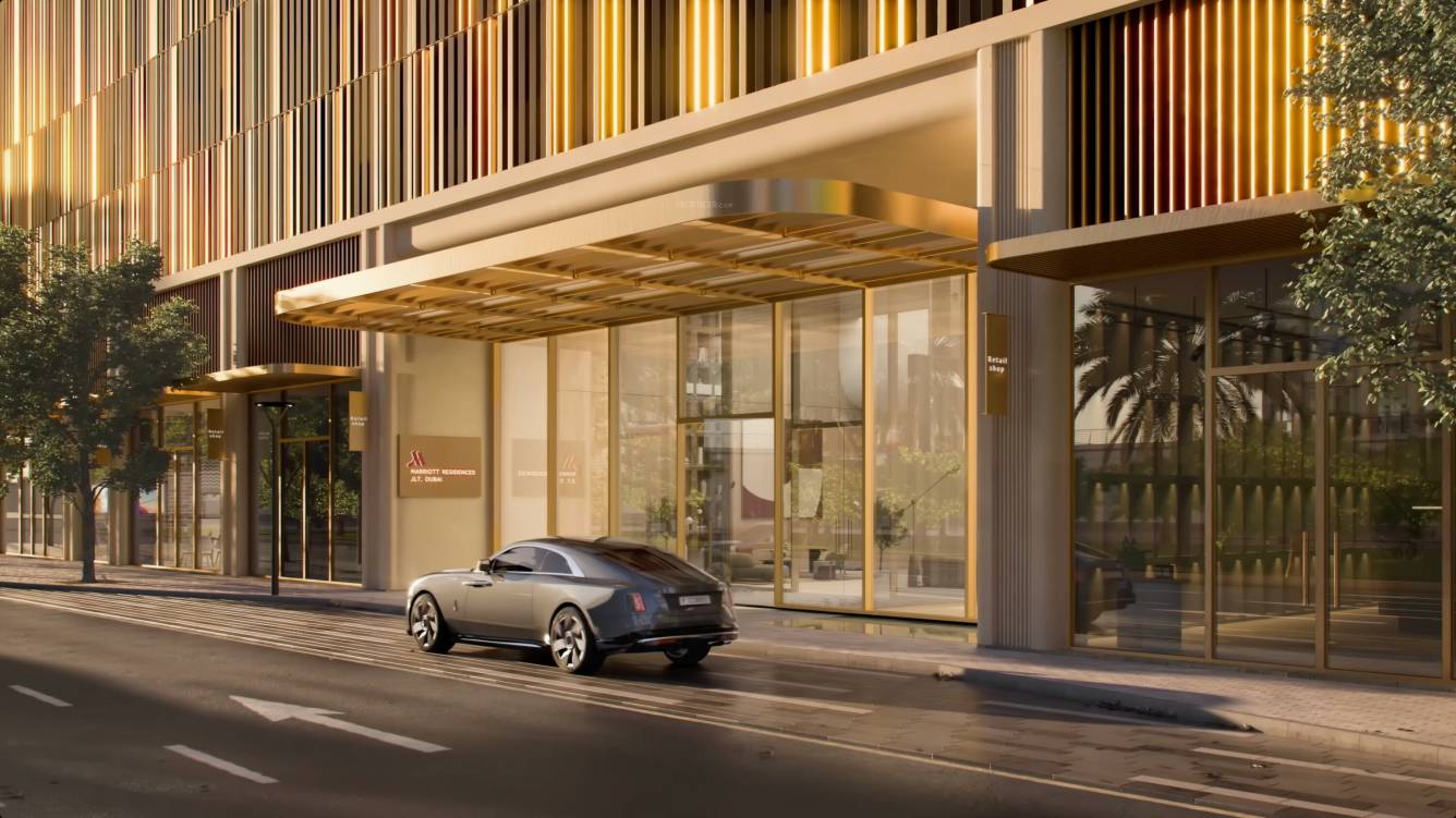  marriott residences Entrance Gate Security Cabin