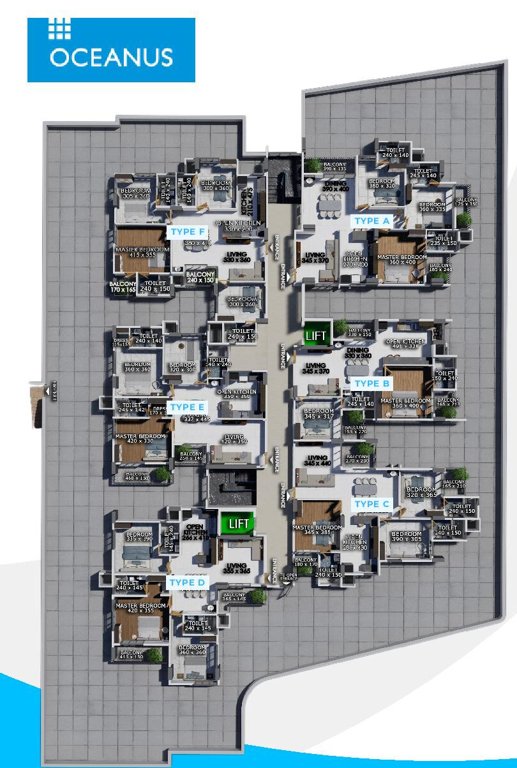  golden peak Golden Peak Cluster Plan For Typical