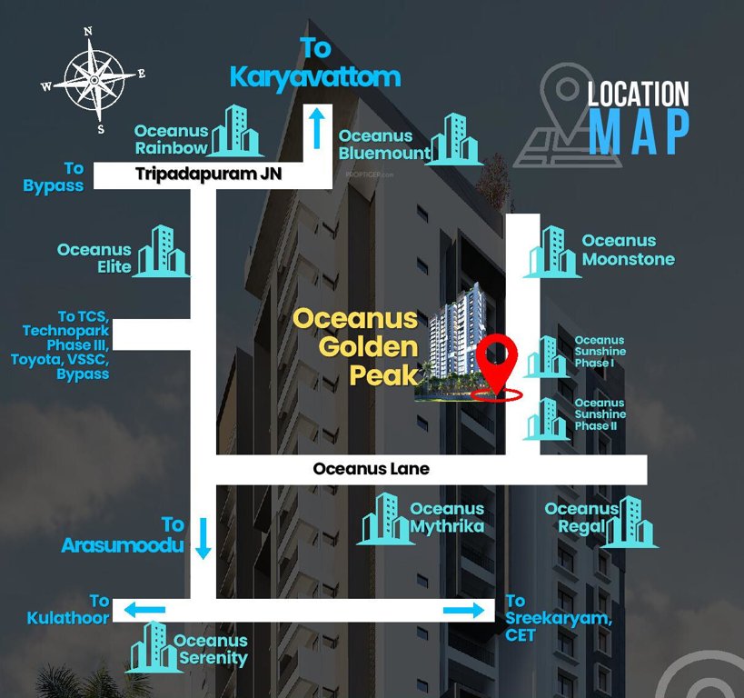  golden peak Location Plan