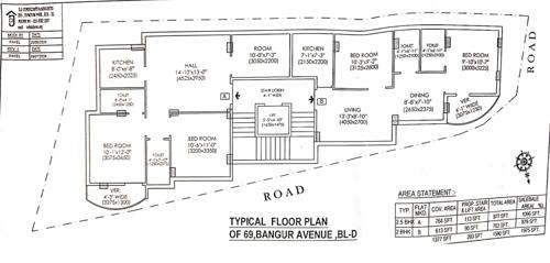  k-d-villa K D Villa Cluster Plan from 1st to 6th Floor