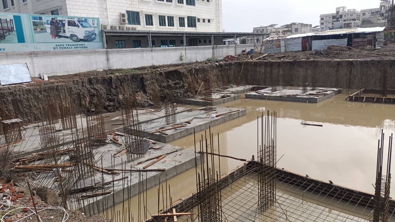 vrundavan vibes A Construction Status Sept 25