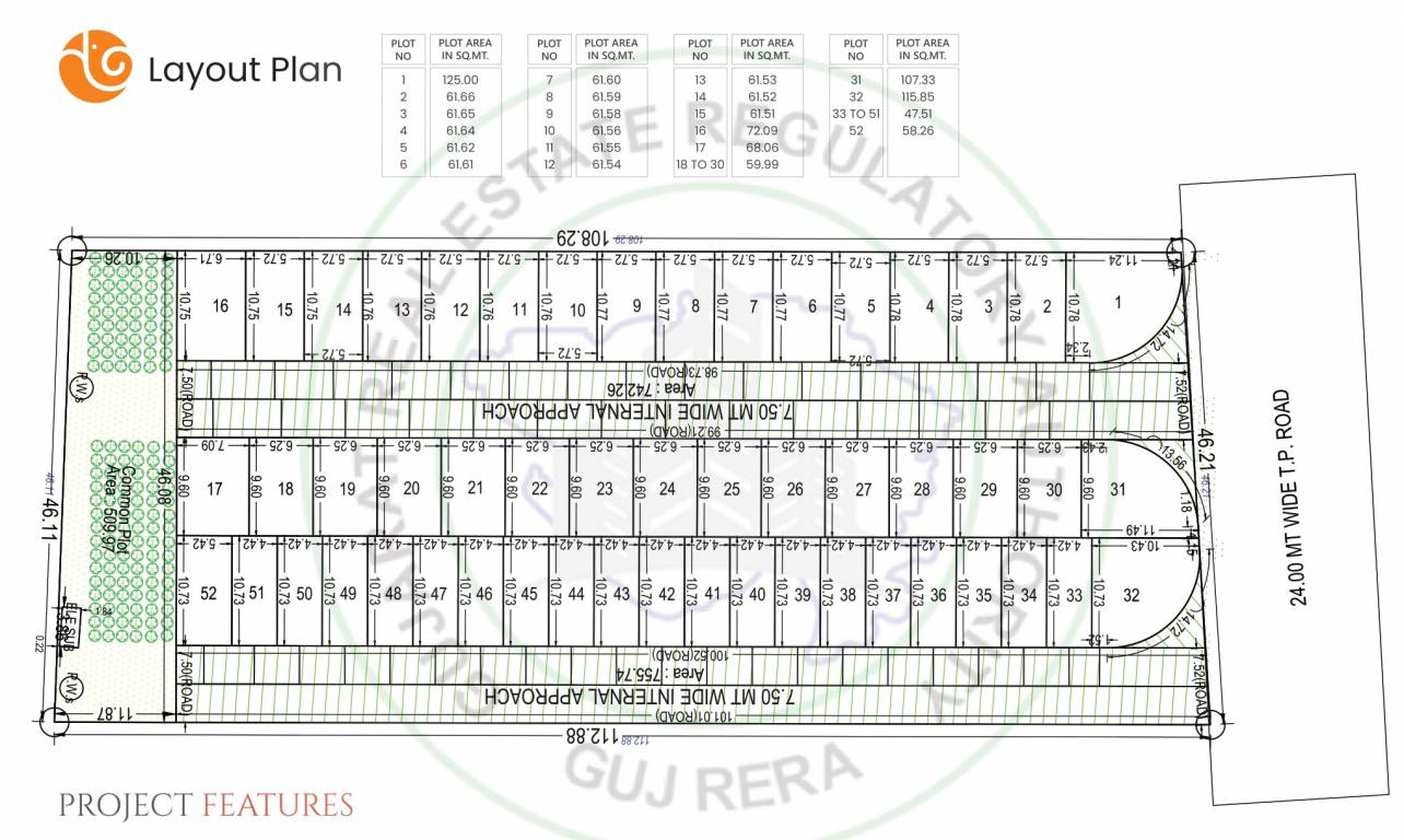  siddhi vinayak residency Layout Plan