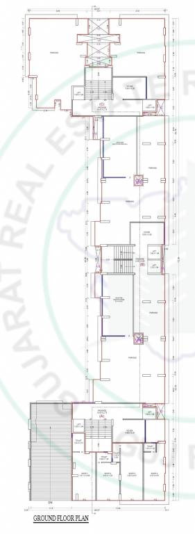 sritam Tower A B C Cluster Plan for ground Floor