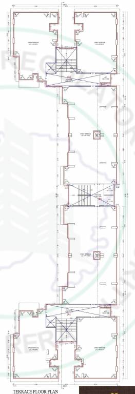 sritam Tower A B C Cluster Plan for terrace Floor