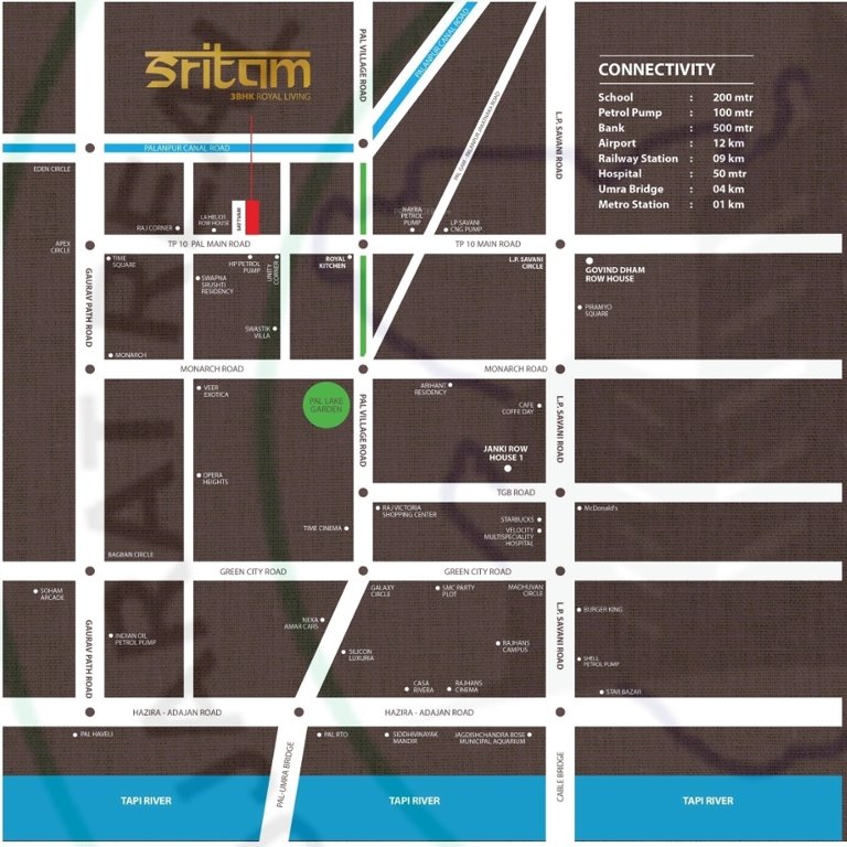 sritam Location Plan