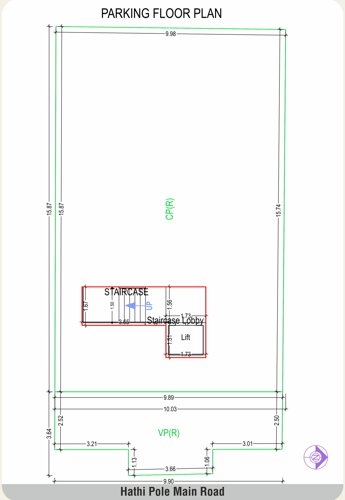  shivneri-flats Shivneri Flats Cluster Plan for parking