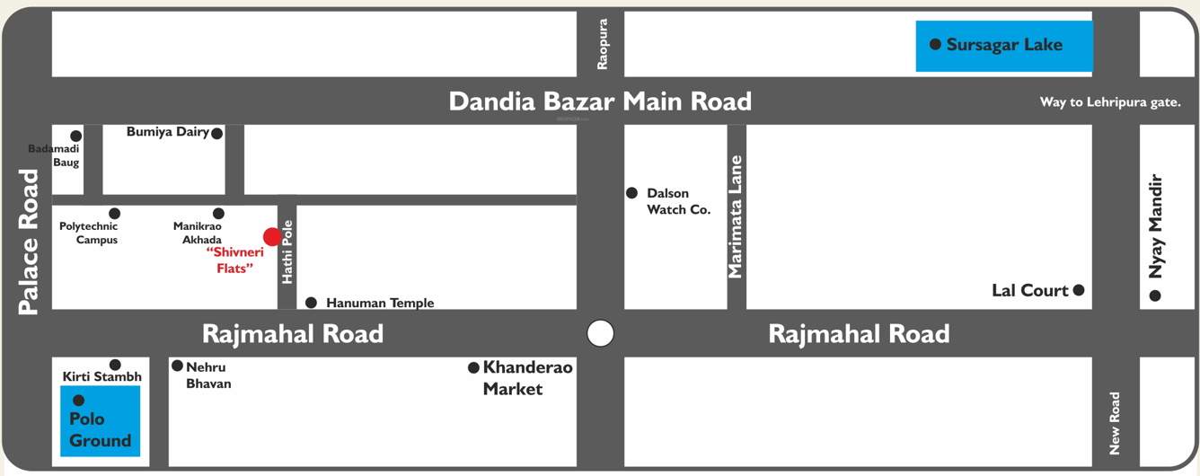  shivneri flats Location Plan