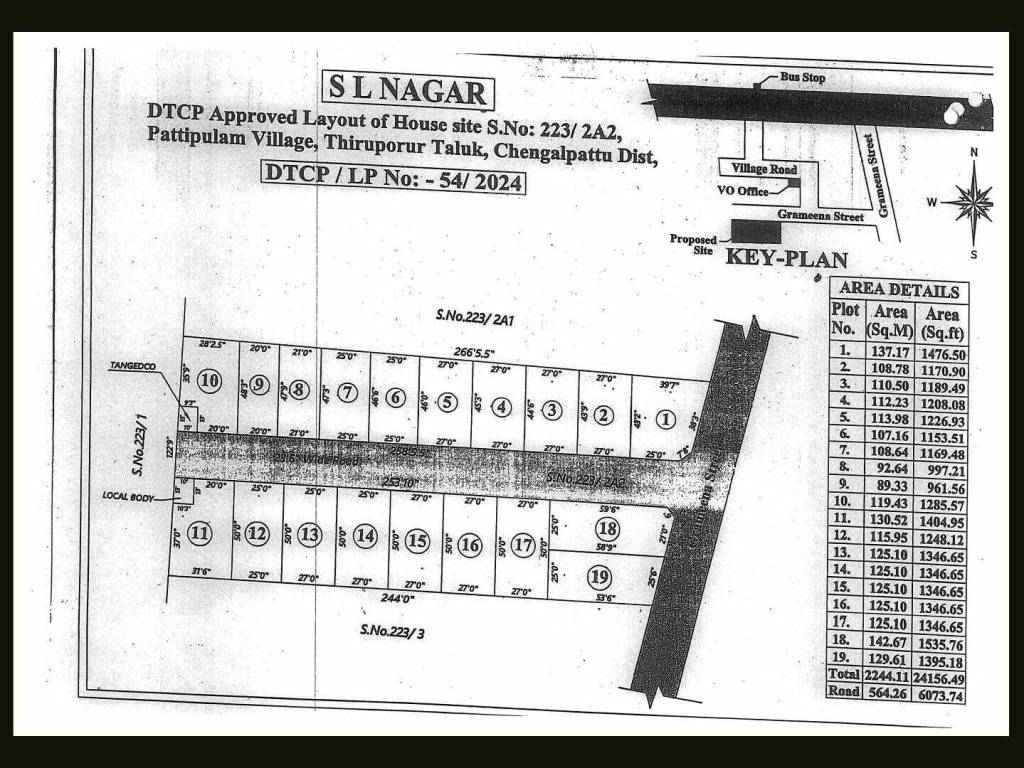  sl nagar Layout Plan