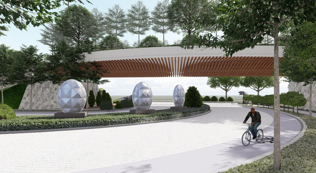  forest walk phase 1 Internal Roads & Footpaths