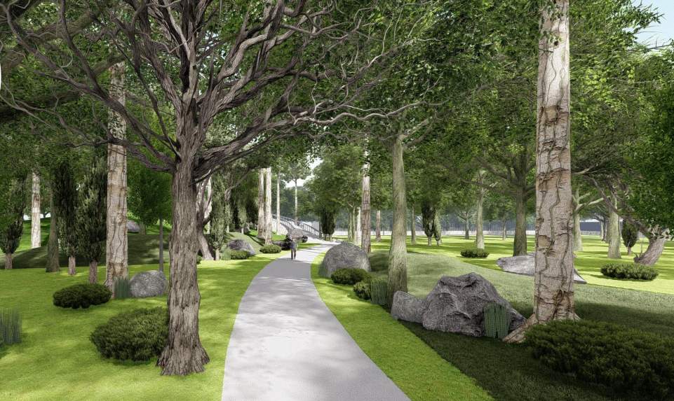  forest walk phase 1 Landscape Garden and Tree Planting