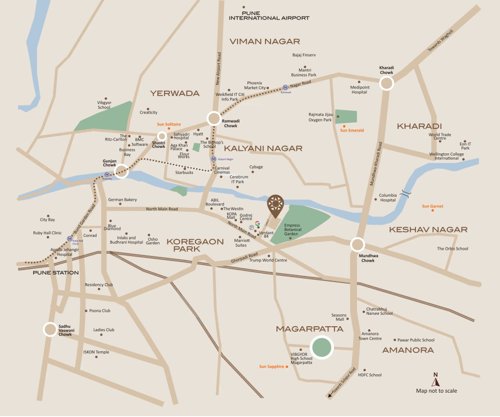  sun-platina Location Plan