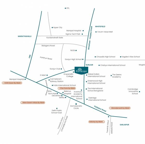  the-earthscape-phase-1 Location Plan