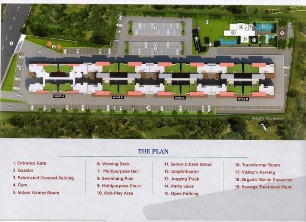  goyal-my-home-punawale-phase-2 Master Plan