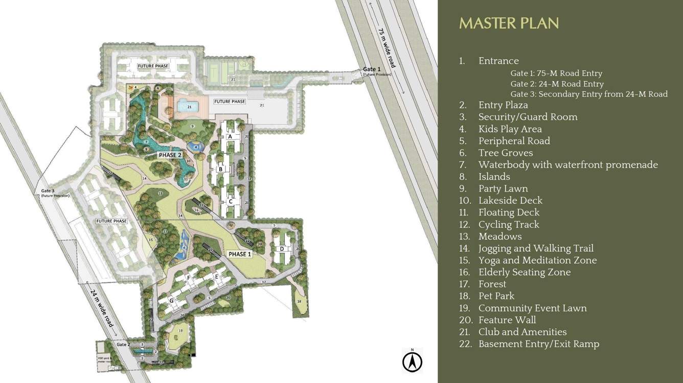  emaar serenity hills Master Plan