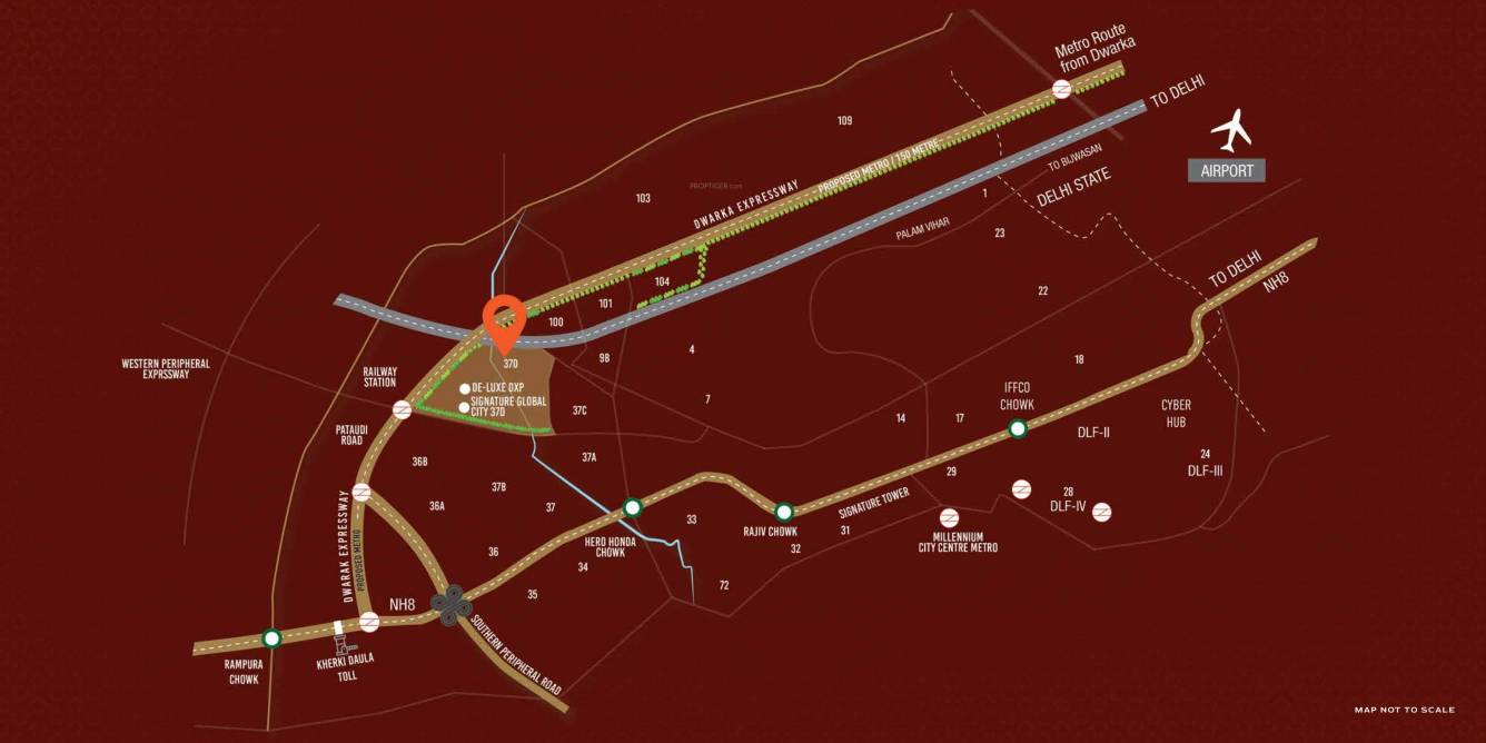  dxp estate Location Plan