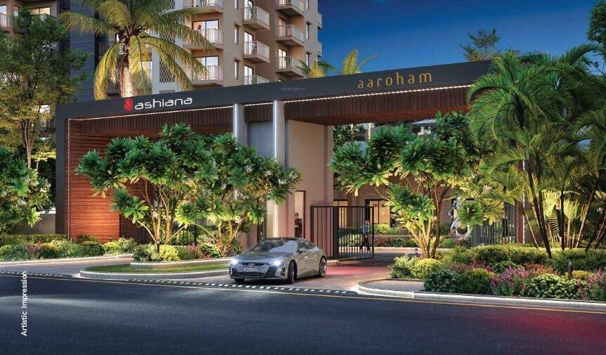  ashiana aaroham Entrance Gate Security Cabin