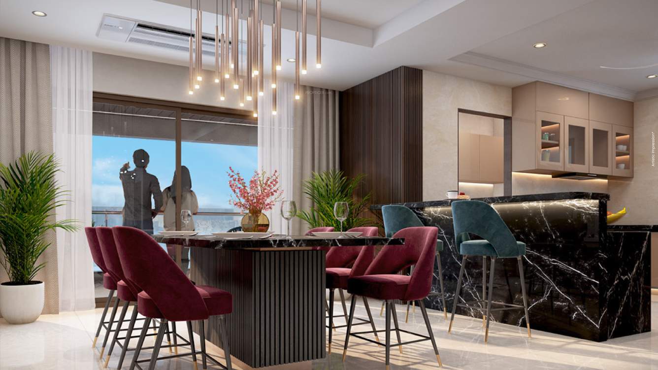  rajparis blue jewel Dining Area