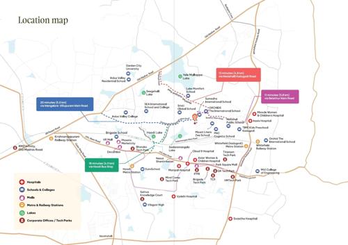  trendsquare-world-of-garden Location Plan