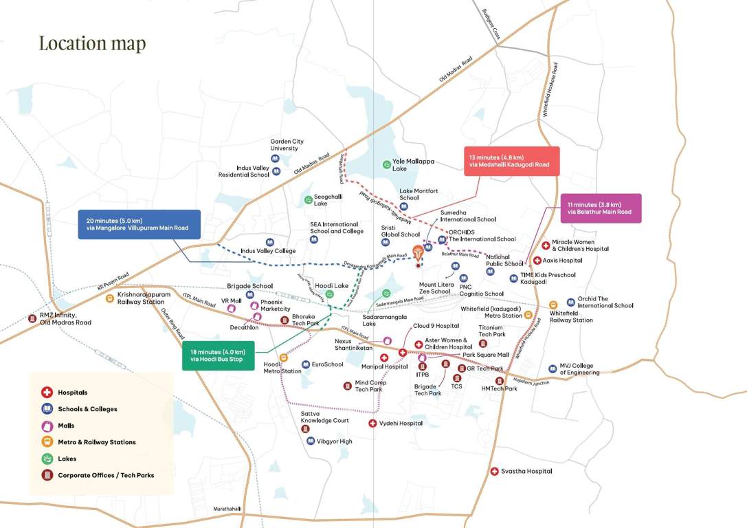  trendsquare world of garden Location Plan