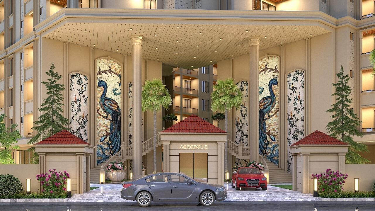  acropolis Entrance Gate Security Cabin