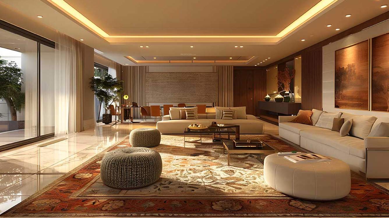 purva park hennur Living Area