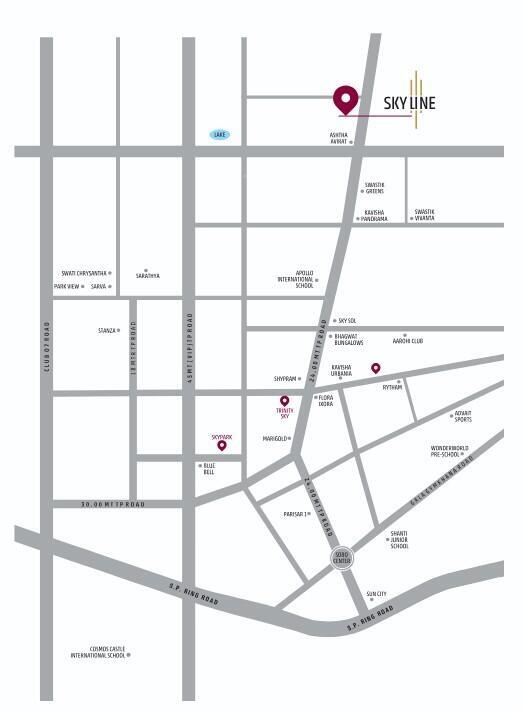  divine skyline Location Plan