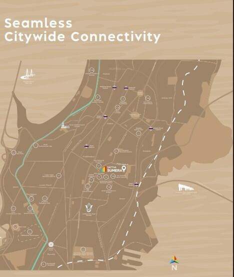  sattva sumera Location Plan