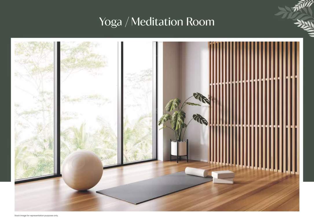  tvs emerald altura Yoga/ Meditation Area