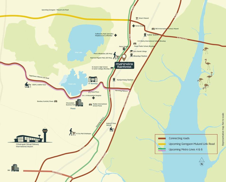  mahindra rainforest Location Plan